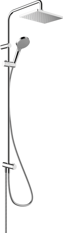 HansGrohe Vernis Shape Duş Kolonu 230 1Jet Reno, Ecosmart - 26289000 - 1