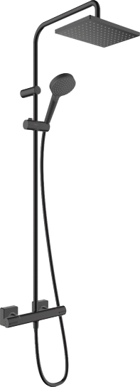 HansGrohe Vernis Shape Duş Kolonu 230 1Jet, Termostat İle - 26286670 - 1
