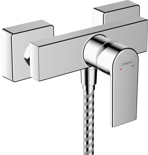 HansGrohe Vernis Shape Tek Kollu Duş Bataryası Aplike Montaj, 2 Akışlı - 71656000 - HANSGROHE
