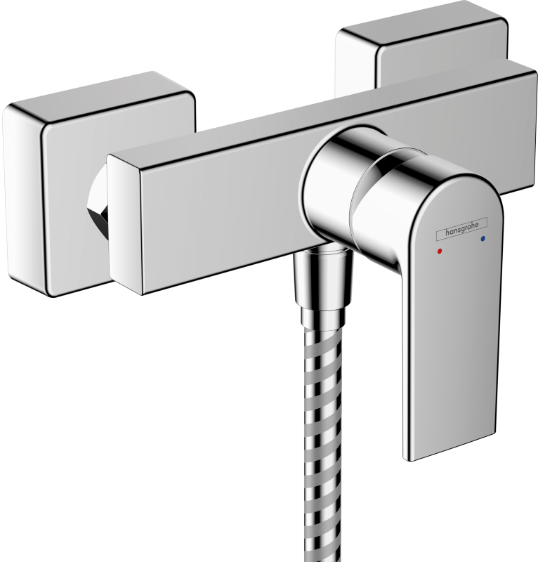 HansGrohe Vernis Shape Tek Kollu Duş Bataryası Aplike Montaj, 2 Akışlı - 71656000 - 1