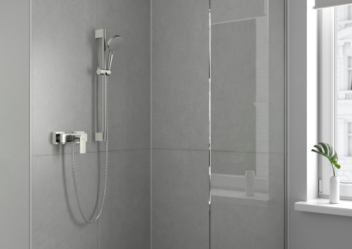 HansGrohe Vernis Shape Tek Kollu Duş Bataryası Aplike Montaj - 71650000 - 2