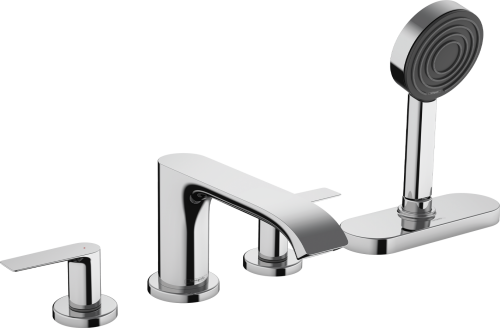 HansGrohe Vivenis 4 - Delikli Küvet Kenarı Banyo Bataryası Sbox İle - 75444000 - 1
