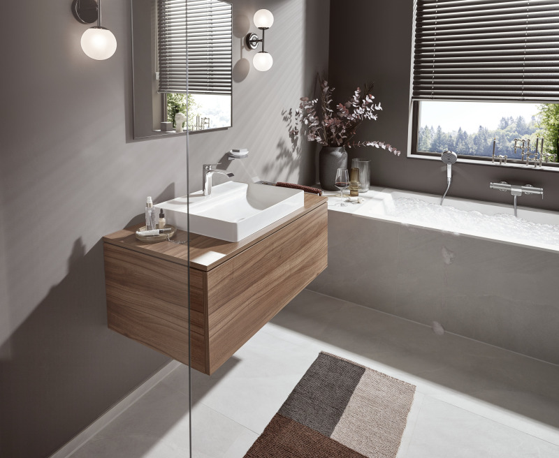 HansGrohe Vivenis Tek Kollu Lavabo Bataryası 110 Kumandalı - 75020000 - 3