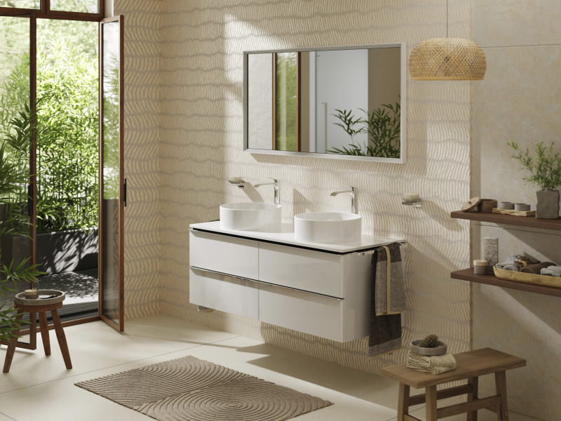 HansGrohe Vivenis Tek Kollu Lavabo Bataryası 250, Çanak Lavabolar İçin, Kumandasız - 75042000 - 2