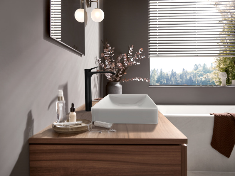 HansGrohe Vivenis Tek Kollu Lavabo Bataryası 250, Çanak Lavabolar İçin, Kumandasız - 75042670 - 3