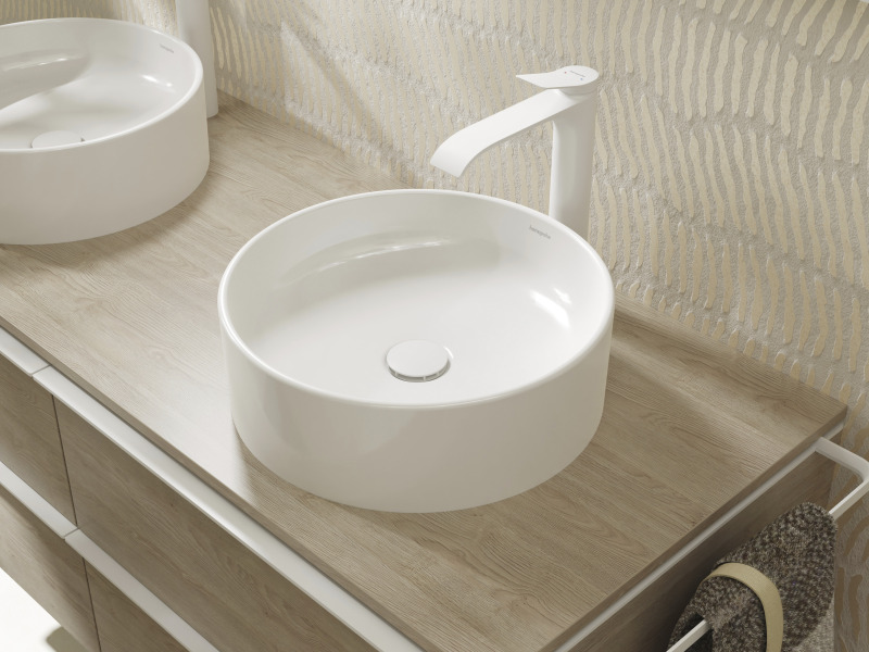 HansGrohe Vivenis Tek Kollu Lavabo Bataryası 250, Çanak Lavabolar İçin, Kumandasız - 75042700 - 2