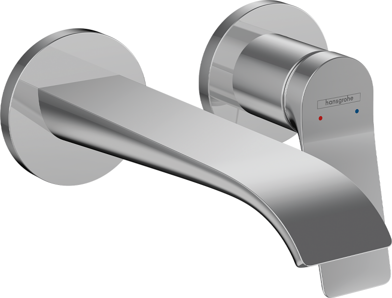 HansGrohe Vivenis Tek Kollu Lavabo Bataryası Ankastre Duvara Monte 19,2 Cm Gaga İle - 75050000 - 1