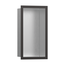 HansGrohe Xtrastoris Individual Duvar Nişi Paslanmaz Çelik Tasarım Çerçeveli 300/150/100 - 56094340 - HANSGROHE