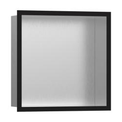 HansGrohe Xtrastoris Individual Duvar Nişi Paslanmaz Çelik Tasarım Çerçeveli 300/300/100 - 56097670 - HANSGROHE