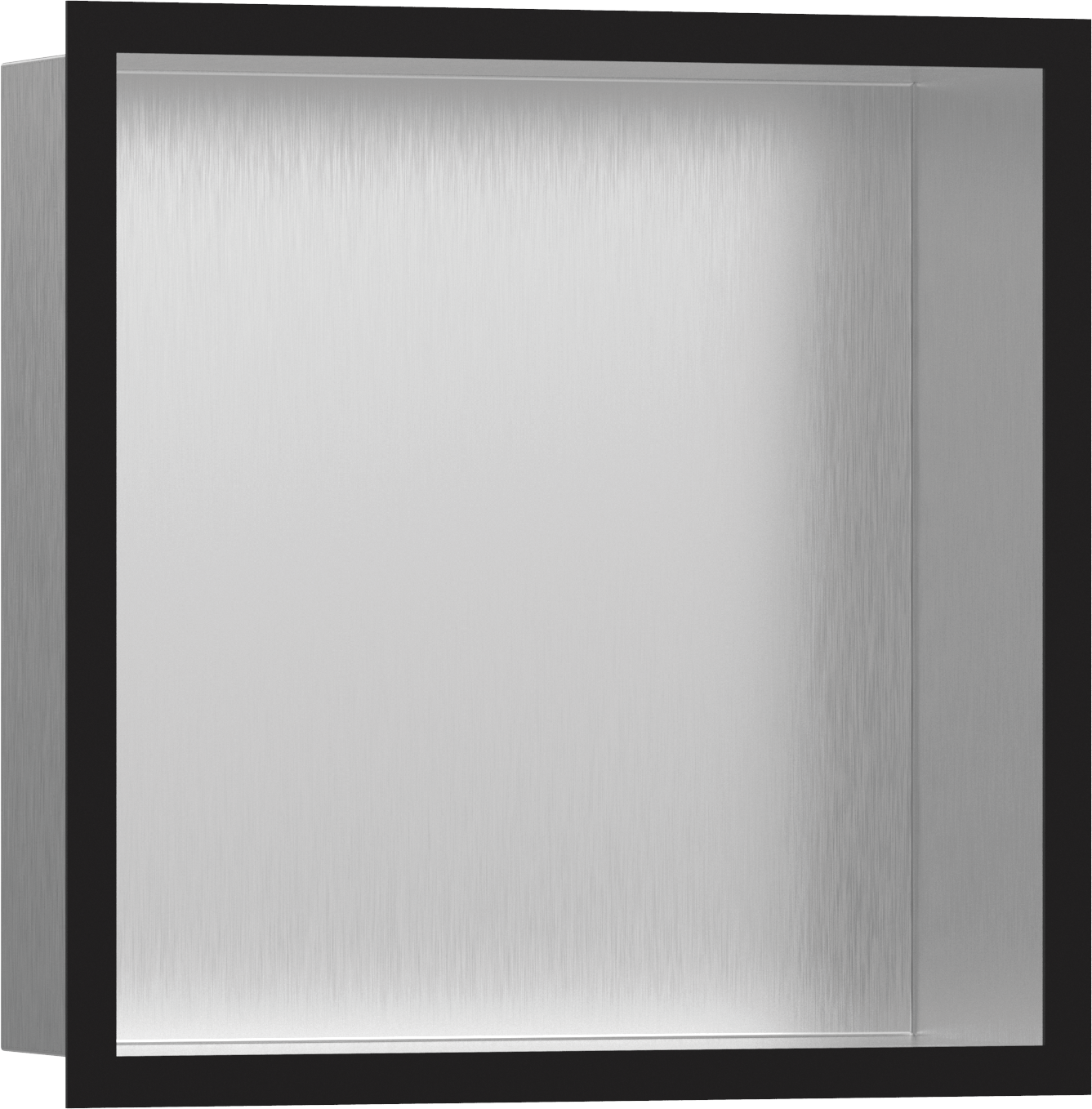 HansGrohe Xtrastoris Individual Duvar Nişi Paslanmaz Çelik Tasarım Çerçeveli 300/300/100 - 56097670 - 1