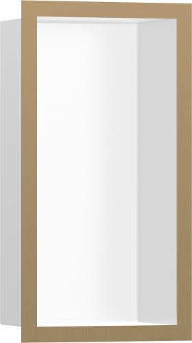 HansGrohe Xtrastoris Individual Duvar Nişi Satin Beyaz Tasarım Çerçeveli 300/150/100 - 56096140