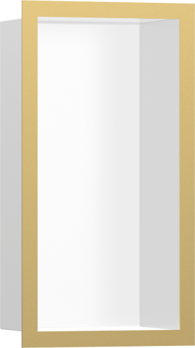 HansGrohe Xtrastoris Individual Duvar Nişi Satin Beyaz Tasarım Çerçeveli 300/150/100 - 56096990