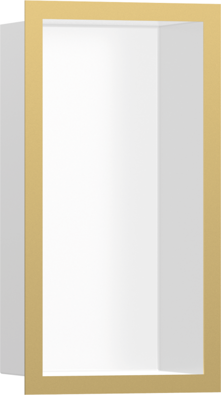 HansGrohe Xtrastoris Individual Duvar Nişi Satin Beyaz Tasarım Çerçeveli 300/150/100 - 56096990 - HANSGROHE