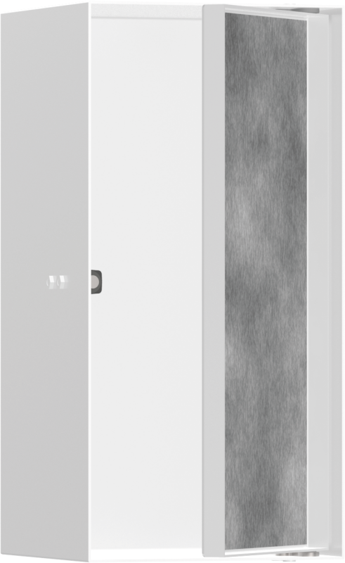 HansGrohe Xtrastoris Rock Duvar Nişi Seramik Kaplanabilir Kapak İle 300/150/140 - 56088700 - 1