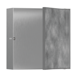 HansGrohe Xtrastoris Rock Duvar Nişi Seramik Kaplanabilir Kapak İle 300/300/100 - 56085800 - HANSGROHE