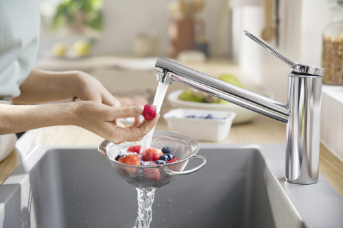 HansGrohe Zesis M33 Tek Kollu Eviye Bataryası, 150, Coolstart, Ecosmart, 1Jet - 74813000 - HANSGROHE