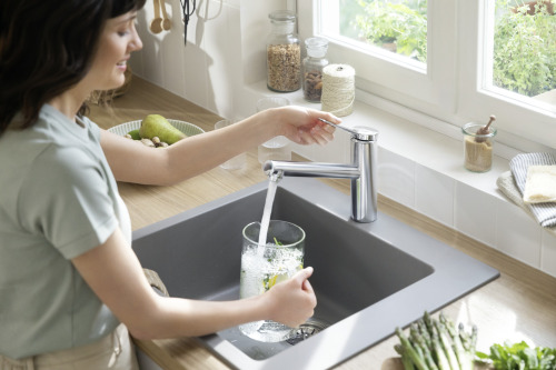 HansGrohe Zesis M33 Tek Kollu Eviye Bataryası, 150, Eco, 1Jet - 74811000 - HANSGROHE