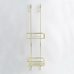 Hüppe İkili Butler Askılı Tel Sabunluk Altın - HÜPPE