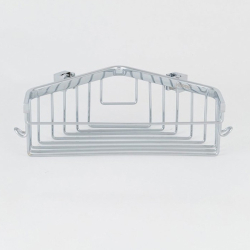 Hüppe Tekli Deluxe Köşe Şampuanlık Parlak Gümüş - HÜPPE