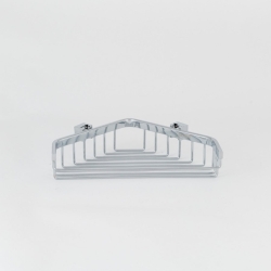 Hüppe Tekli Trendy Köşe Şampuanlık Parlak Gümüş - HÜPPE