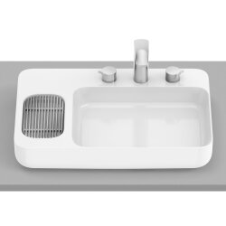 Infinity Tezgah Üstü Lavabo Beyaz 600 x 420 mm - ROCA