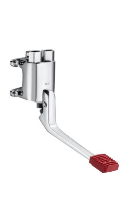 Kademeli Duvardan Tek Pedallı Musluk - 1