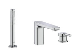 Küvet Bataryası, El Duşlu ve Yönlendiricili ( 3 Delikli) - ROCA