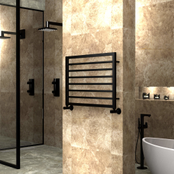 Naxos Dekoratif Havlupan 800x578 Mat Siyah - RADİVA