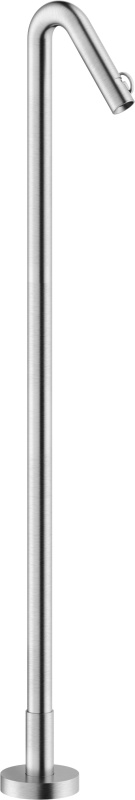 Nobili Sole Zemi̇nden Lavabo Tek Kontrollü Musluk İnox Fırçalanmış - SO130188/3IX - O130188/3IX - 1