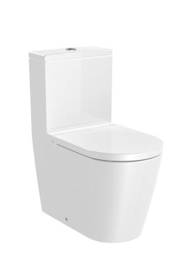 ROUND - Yerden Klozet, Kanalsız, Çift Çıkışlı - 1