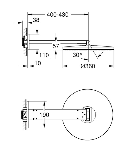 RSH Aqua Head shw set 360 Duo - 5