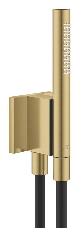 GROHE GROHE SPA — Çift spreyli stick el duş seti, duş hortumu ve manyetik duvar aparatı ile #105006GN00 - GROHE