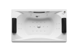 Sensum Round - El Duşu Seti : 130mm Yuvarlak 4 Fonksiyonlu El Duşu, Mafsal ve 1.7m Hortum - ROCA