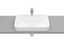 SQUARE - FINECERAMIC® Tezgah Üstü Gömme Lavabo - ROCA
