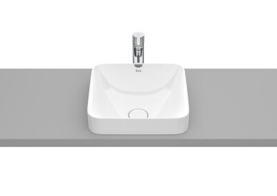 SQUARE - FINECERAMIC® Tezgah Üstü Gömme Lavabo - 1