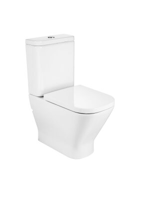 SQUARE - Kompakt Yerden Klozet, Kanalsız, Çift Çıkışlı - 1