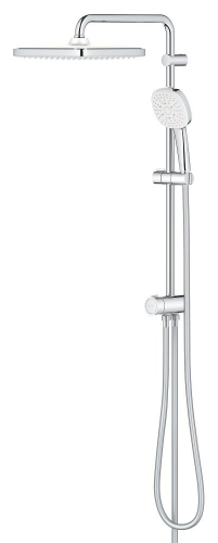 Tempesta System 250 Cube Duvar Bağlantılı, Divertörlü Duş Sistemi - 26977001 - 3