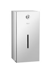 Tuvalet Kağıtlığı Parlak Paslanmaz, Çift Rulolu - ROCA