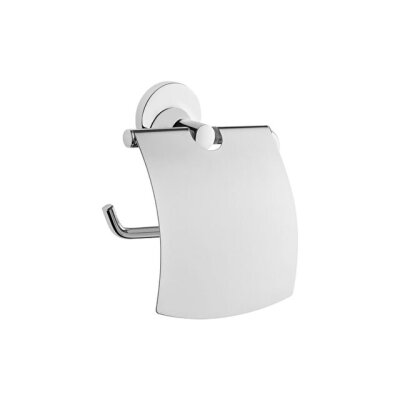VitrA Base 300 Tuvalet Kağıtlığı, Kapaklı Krom - 1