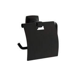 VitrA Base 400 Tuvalet Kağıtlığı, Kapaksız, Siyah - VİTRA