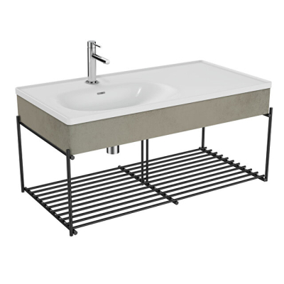 VitrA Equal 100 cm Asimetrik Lavabo Ünitesi - 1