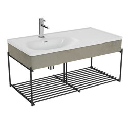 VitrA Equal 100 cm Asimetrik Lavabo Ünitesi - VİTRA