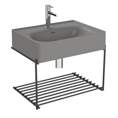VitrA Equal 60 cm Raflı Lavabo Alt Dolabı - 1