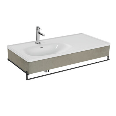 VitrA Equal Lavabo Ünitesi, 100 cm Havluluklu - 1