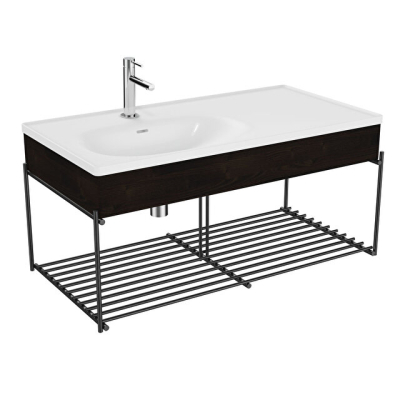 VitrA Equal Lavabo Ünitesi, 100 cm Raflı - 1