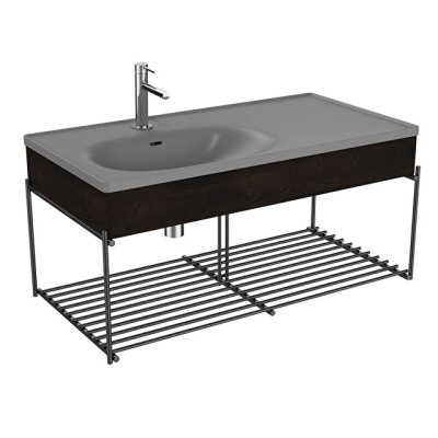 VitrA Equal Lavabo Ünitesi, 100 cm Raflı - 1