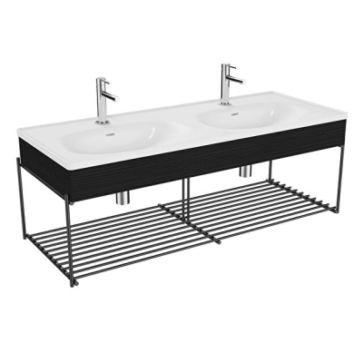 VitrA Equal Lavabo Ünitesi, 130 cm Raflı - 1