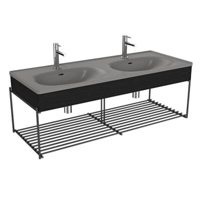 VitrA Equal Lavabo Ünitesi, 130 cm Raflı - 1