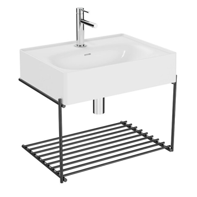 VitrA Equal Lavabo Ünitesi, 60 cm, Raflı - 1