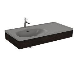 VitrA Equal Lavabo Ünitesi Karaağaç 100 cm - VİTRA